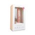 Easytoys - velik dildo s testisi (26,5 cm) - naravni