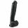 Easytoys - grote dildo met zuignap en testikels (26,5 cm) - zwart