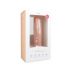 Easytoys - veľké dildo so semenníkmi a prísavkou (29,5cm) - telová farba