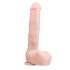 Easytoys - Large Suction Cup Dildo with Balls (29.5cm) - Natural