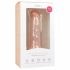 Easytoys - dildo z zaciskiem (15,5 cm) - naturalne