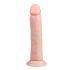 Easytoys - realistické dildo s přísavkou (20,5cm) - tělová barva