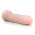 Easytoys - zuignap dildo groot (28,5 cm) - naturel