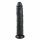 Easytoys - haftender extragroßer Dildo (28,5cm) - schwarz