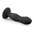 Easytoys - Eichel geformter, Saugfuß Dildo (Schwarz)