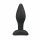 Easytoys - Small Silicone Butt Plug (Black)