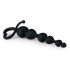 EasyToys - Beaded Anal Dildo (Black)