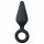 Easytoys Pointy Plug S - anal plug (black) - small