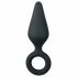 Easytoys Pointy Plug S - Small Black Anal Dildo