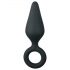 Easytoys Pointy Plug S - anal plug (black) - small