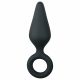 Easytoys Pointy Plug S - Small Black Anal Dildo