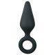 Easytoys Pointy Plug S - anal plug (black) - small