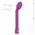 Easytoys Slim - G-spot vibrator (purple)