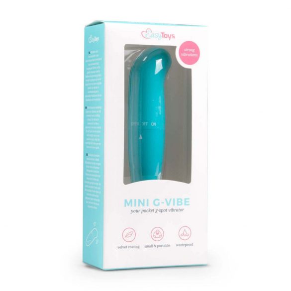 EasyToys Mini G-Vibe - вибратор за G-точката (син)