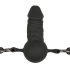 Easytoys - nappbit svart dildo gag