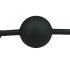 Easytoys - Silicone Ball Gag (Black)