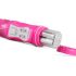 Vibratore Easytoys con perle rotanti, stimolatore clitorideo e movimento thrusting (rosa)