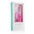 Vibratore Easytoys con perle rotanti, stimolatore clitorideo e movimento thrusting (rosa)