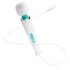 MyMagicWand - krachtige vibrerende massager (wit-turkoois)