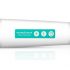 MyMagicWand - krachtige vibrerende massager (wit-turkoois)