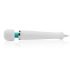 MyMagicWand - Strong Massaging Vibrator (White-Turquoise)