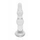 Rimba Dolly - Wavy Glass Anal Dildo (Clear)