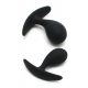 Rimba Copenhagen - Anal Dildo Set - Black (2 pcs)