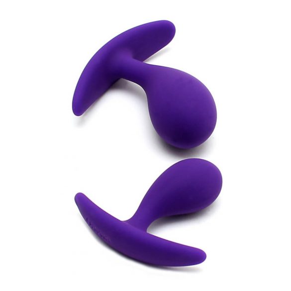 Rimba Copenhagen - analinis dildo rinkinys - violetinis (2vnt)