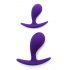 Rimba Copenhagen - Purple Anal Dildo Set (2 pcs)