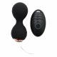 Rimba Cannes - Rechargeable Wireless Vibrating Egg (Black)