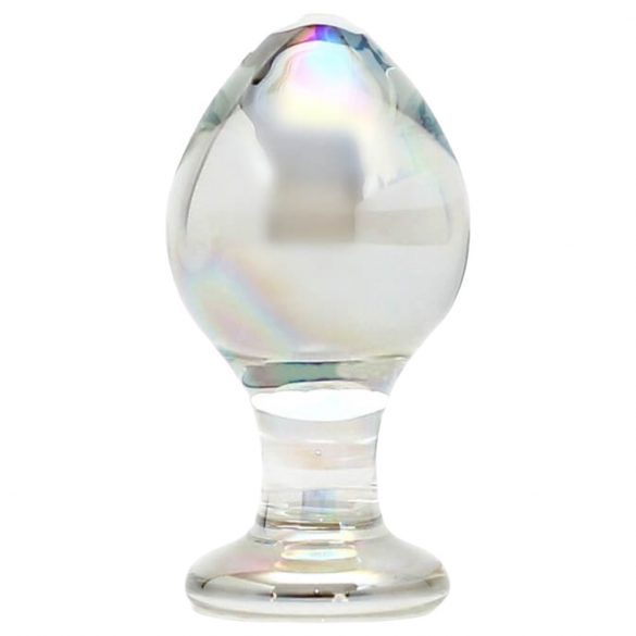 Rimba Zelda - Tapered, Glass Anal Dildo (Clear)