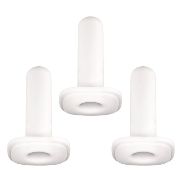 Kiiroo Onyx Tight Fit Masturbator Sleeve - 3 Pack (White)