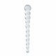 Gildo No. 20 - Beaded Glass Dildo (Transparent)