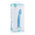 Gildo Glass No. 5 - Spiral Glass Dildo (Clear-Blue)