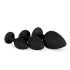 Set dildo anal Easytoys Diamond (negru)