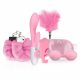 LoveBoxxx I Love Pink - Vibrating Bondage Set (6-Piece) - Pink