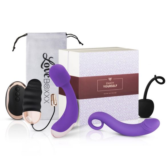 LoveBoxxx Yourself - Vibrator Set for Women (4-piece)