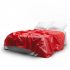 Easytoys - drap brillant - rouge (180 x 230 cm)