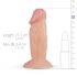 Dildo Realistico Real Fantasy Archi - 11,5cm (color carne)