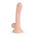 Reaalne Fantaasia Vince - munanditega eesnahaga dildo - 19,5cm (naturaalne)