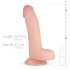 Realistic Dildo - 22cm (Natural)