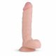 Real Fantasy Glynn - realistische dildo met balletjes - 25 cm (natuurlijk)