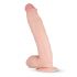 Real Fantasy Dwane - realistisk dildo med pung - 31cm (hudfärgad)