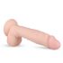 Real Fantasy Glynn - akkubetriebener, lebensechter Vibrator - 25cm (natur)