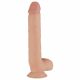 Real Fantasy Elvin - Rechargeable, Realistic Vibrator - 28cm (Natural)