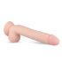 Real Fantasy Elvin - vibrator realist cu acumulator - 28cm (natural)