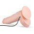 Real Fantasy Dwane - aufladbarer, realistischer Vibrator - 31cm (Naturfarben)