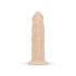 Realistiškas Xavier dildo su siurbimo padu - 23 cm (natūralus)