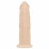 Real Fantasy Xavier - zaciskane, realistyczne dildo (23 cm) - naturalne