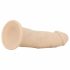 Real Fantasy Xavier - zaciskane, realistyczne dildo (23 cm) - naturalne